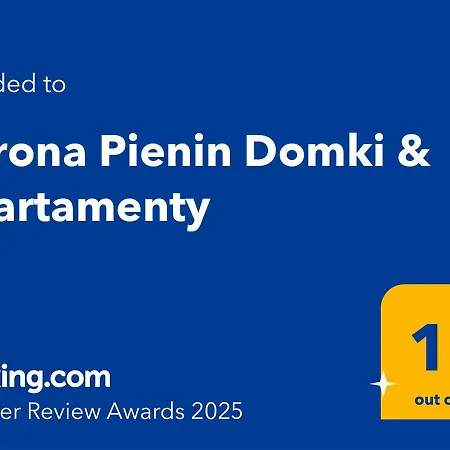 Korona Pienin & - Z Sauna I Grota Solna Apartman Szczawnica